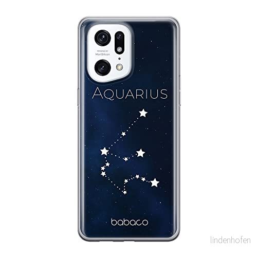 ERT GROUP mobiltelefonfodral för Oppo FIND X5 PRO originalt och officiellt licensierat Babaco mönster Zodiac Constellation 011 anpassad till formen på mobiltelefonen, fodral tillverkad av TPU plast 5905511408350