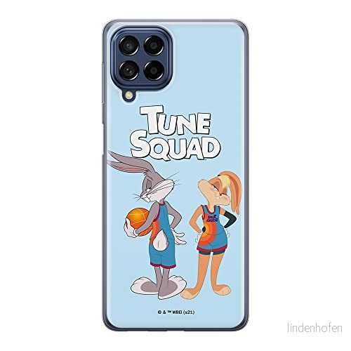 ERT GROUP mobiltelefonfodral för Samsung M33 5G originalt och officiellt licensierat Looney Tunes mönster Space Jam 022 optimalt anpassad till formen på mobiltelefonen, fodral tillverkad av TPU plast 5905511358129
