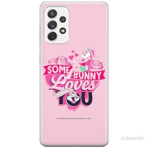 ERT GROUP mobiltelefonfodral för Samsung A33 5G originalt och officiellt licensierat Looney Tunes mönster Lola & Bugs 002 anpassad till formen på mobiltelefonen, fodral tillverkad av TPU plast 5905795133887