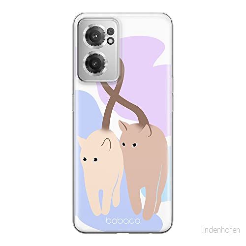 ERT GROUP mobiltelefonfodral för Oneplus NORD CE 2 originalt och officiellt licensierat Babaco mönster Cats 013 optimalt anpassad till formen på mobiltelefonen, fodral tillverkad av TPU plast 5905511292898
