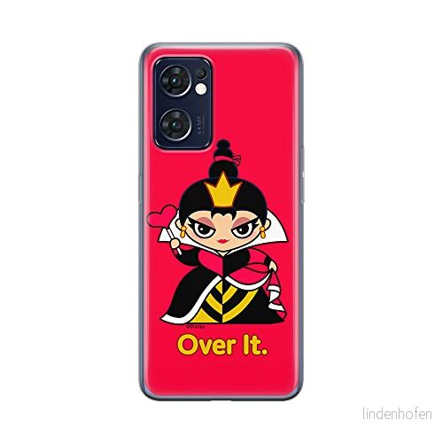 ERT GROUP mobiltelefonfodral för Oppo RENO 7 5G originalt och officiellt licensierat Disney mönster Queen of Hearts 001 optimalt anpassad till formen på mobiltelefonen, fodral tillverkad av TPU plast 5905511317706