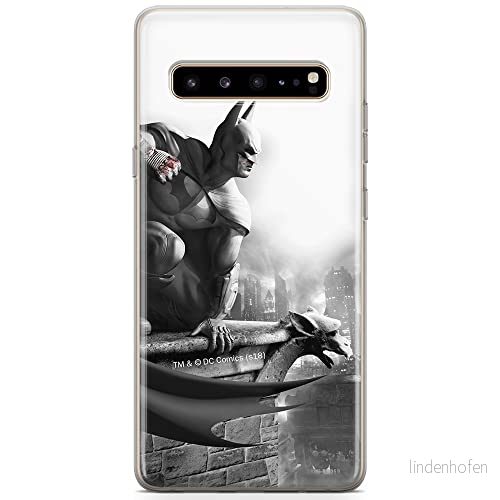 ERT GROUP Mobiltelefonskal för Samsung S10 5G original och officiellt licenserat DC mönster Batman 017 anpassad till mobiltelefonens form, TPU fodral 5904805505041