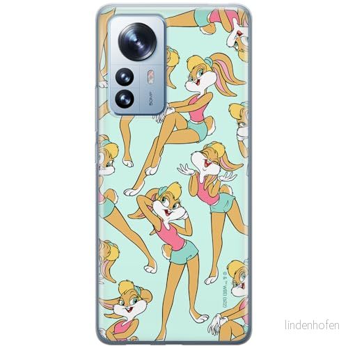 ERT GROUP mobiltelefonfodral för Xiaomi 12 PRO originalt och officiellt licensierat Looney Tunes mönster Lola 003 optimalt anpassad till formen på mobiltelefonen, fodral tillverkad av TPU plast 5905511642921