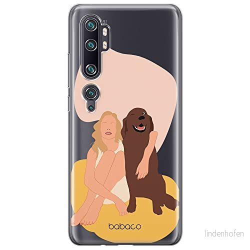ERT GROUP mobiltelefonfodral för Xiaomi MI NOTE 10 / PRO originalt och officiellt licensierat Babaco mönster Dogs 007 anpassad till formen på mobiltelefonen, gedeeltelijk transparant 5905131034458