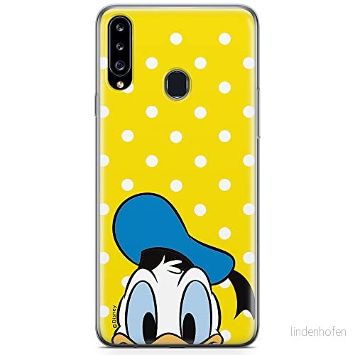 ERT GROUP mobiltelefonfodral för Samsung A20S originalt och officiellt licensierat Disney mönster Donald 001 optimalt anpassad till formen på mobiltelefonen, fodral tillverkad av TPU plast 5904805434853