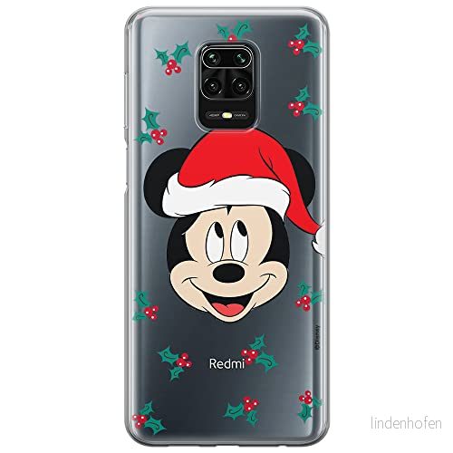 ERT GROUP mobiltelefonfodral för Xiaomi REDMI NOTE 9 PRO/ 9S originalt och officiellt licensierat Disney mönster Mickey 040 optimalt anpassad till formen på mobiltelefonen, gedeeltelijk transparant 5903040312261