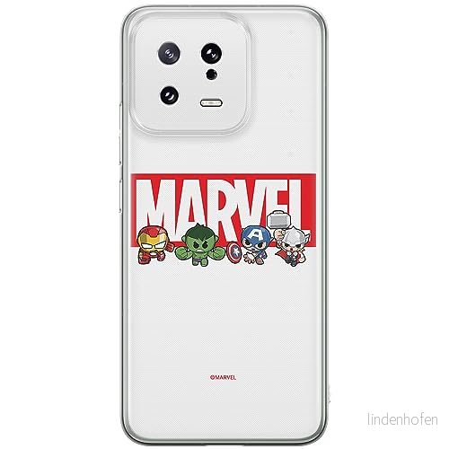 ERT GROUP mobiltelefonfodral för Xiaomi 13 originalt och officiellt licensierat Marvel mönster 009 optimalt anpassad till formen på mobiltelefonen, fodral tillverkad av TPU plast 5905511903749