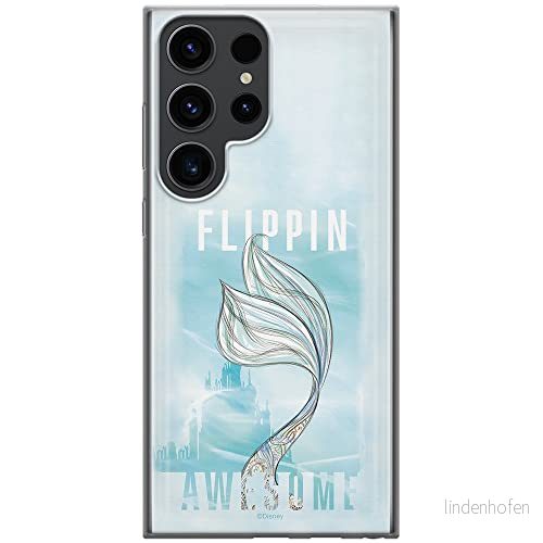 ERT GROUP mobiltelefonfodral för Samsung S23 ULTRA originalt och officiellt licensierat Disney mönster Ariel 006 optimalt anpassad till formen på mobiltelefonen, fodral tillverkad av TPU plast 5905511457273