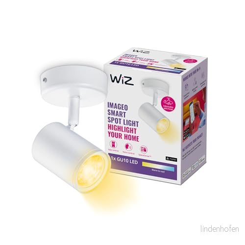WiZ Imageo Spotlight Tunable White, 1 x (5W), Vit, 2700 6500 kelvin, dimbar i kallvitt till varmvitt 8719514551756