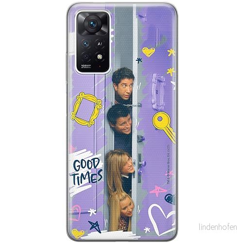 ERT GROUP mobiltelefonfodral för Xiaomi REDMI NOTE 11 PRO 5G/ 4G originalt och officiellt licensierat Friends mönster 036, fodral tillverkad av TPU plast 5905795063061