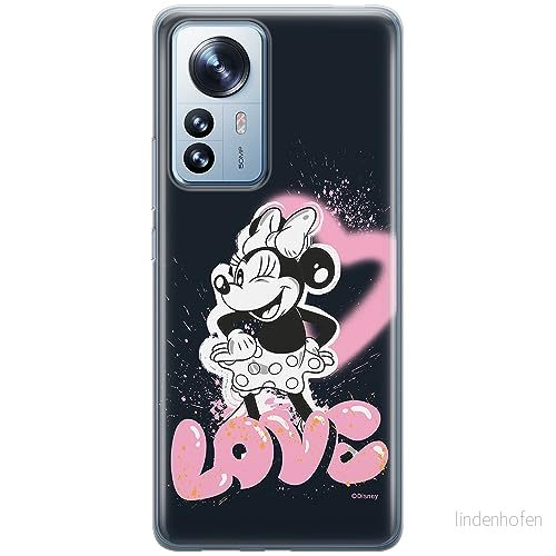 ERT GROUP mobiltelefonfodral för Xiaomi 12 PRO originalt och officiellt licensierat Disney mönster Minnie 079 optimalt anpassad till formen på mobiltelefonen, fodral tillverkad av TPU plast 5905795031527