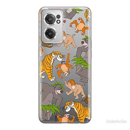 ERT GROUP mobiltelefonfodral för Oneplus NORD CE 2 originalt och officiellt licensierat Disney mönster Jungle Book 003 optimalt anpassad till formen på mobiltelefonen, gedeeltelijk transparant 5905511296032