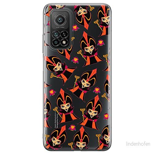 ERT GROUP mobiltelefonfodral för Xiaomi MI 10T 5G / PRO originalt och officiellt licensierat Disney mönster Jafar 002 anpassad till formen på mobiltelefonen, gedeeltelijk transparant 5905131404718