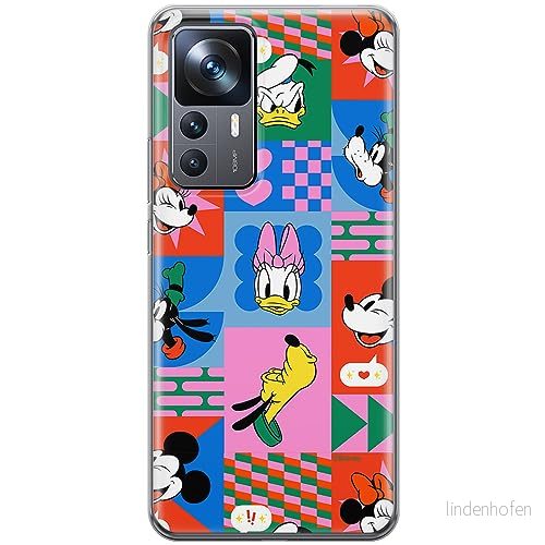 ERT GROUP mobiltelefonfodral för Xiaomi 12T/ 12T pro/ K50 Ultra originalt och officiellt licensierat Disney mönster Friends 016, fodral tillverkad av TPU plast 5905795038427