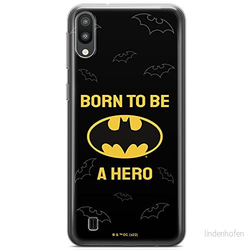 ERT GROUP mobiltelefonfodral för Samsung M10 originalt och officiellt licensierat DC mönster Batman 058 optimalt anpassad till formen på mobiltelefonen, fodral tillverkad av TPU plast 5905131537546