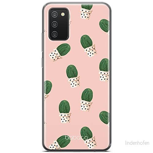 ERT GROUP mobiltelefonfodral för Samsung A02S originalt och officiellt licensierat Babaco mönster Plants 001 optimalt anpassad till formen på mobiltelefonen, fodral tillverkad av TPU plast 5903040227787