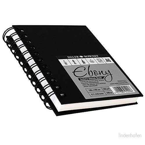 Daler Rowney skissbok, A5, stående format, spiralhäftad 5011385942989