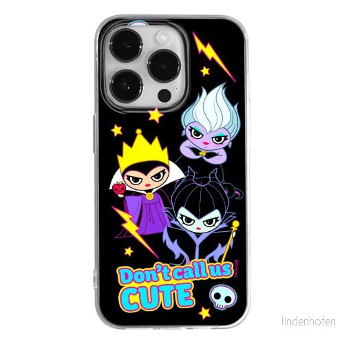 ERT GROUP mobiltelefonfodral för Apple Iphone 14 PRO originalt och officiellt licensierat Disney mönster Villains 003 anpassad till formen på mobiltelefonen, fodral tillverkad av TPU plast 5905131925930