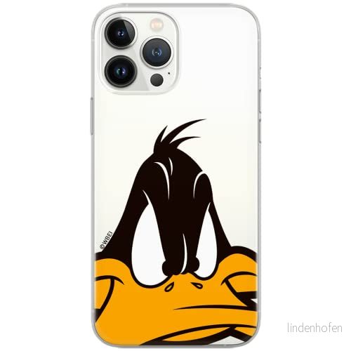 ERT GROUP mobiltelefonfodral för Huawei P30 originalt och officiellt licensierat Looney Tunes mönster Duffy 001 Vit optimalt anpassad till formen på mobiltelefonen, gedeeltelijk transparant 5903040855676