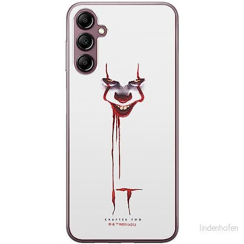 ERT GROUP mobiltelefonfodral för Samsung A14 4G/5G originalt och officiellt licensierat Horror mönster It 024 optimalt anpassad till formen på mobiltelefonen, fodral tillverkad av TPU plast 5905511829537