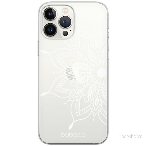 ERT GROUP mobiltelefonfodral för Iphone 13 PRO MAX originalt och officiellt licensierat Babaco mönster Mandalas 004 optimalt anpassad till formen på mobiltelefonen, gedeeltelijk transparant 5904805829932