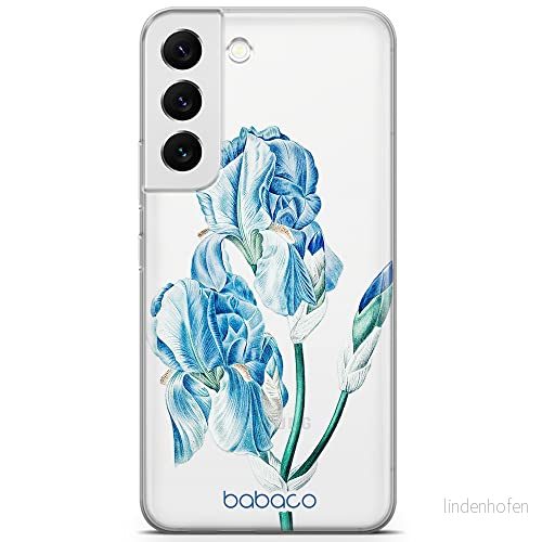 ERT GROUP mobiltelefonfodral för Samsung S22 PLUS originalt och officiellt licensierat Babaco mönster Flowers 025 optimalt anpassad till formen på mobiltelefonen, gedeeltelijk transparant 5905131255846