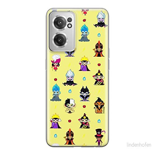 ERT GROUP mobiltelefonfodral för Oneplus NORD CE 2 originalt och officiellt licensierat Disney mönster Villains 007 anpassad till formen på mobiltelefonen, fodral tillverkad av TPU plast 5905511300098