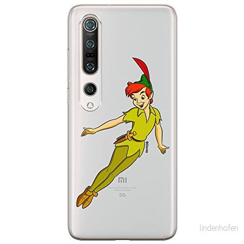 ERT GROUP mobiltelefonfodral för Xiaomi MI 10 / PRO originalt och officiellt licensierat Disney mönster Peter Pan 001 optimalt anpassad till formen på mobiltelefonen, gedeeltelijk transparant 5905131145437