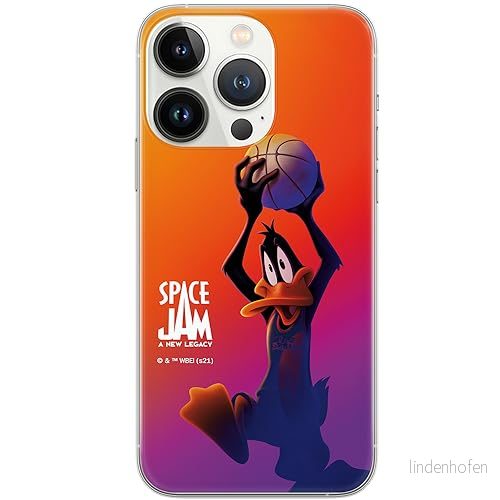 ERT GROUP mobiltelefonfodral för Iphone 13 PRO originalt och officiellt licensierat Looney Tunes mönster Space Jam 012 anpassad till formen på mobiltelefonen, fodral tillverkad av TPU plast 5905511041380