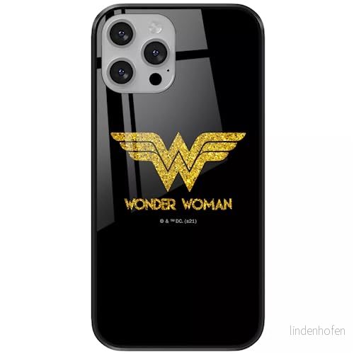 ERT GROUP mobiltelefonfodral för Apple Iphone 13 PRO originalt och officiellt licensierat DC mönster Wonder Woman 040 tillverkad av härdat glas, skyddsfodral 5904805879043