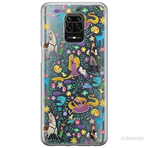 ERT GROUP mobiltelefonfodral för Xiaomi REDMI NOTE 9 PRO/ 9S originalt och officiellt licensierat Disney mönster Tangled 001 optimalt anpassad till formen på mobiltelefonen, gedeeltelijk transparant 5903040313268