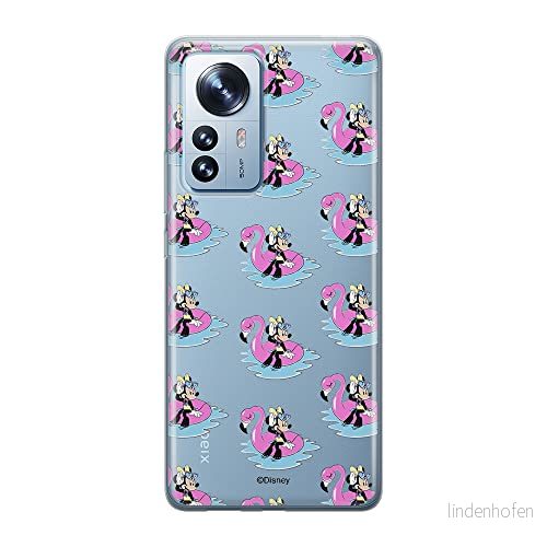ERT GROUP mobiltelefonfodral för Xiaomi 12 / 12X originalt och officiellt licensierat Disney mönster Minnie 023 optimalt anpassad till formen på mobiltelefonen, gedeeltelijk transparant 5905511484170