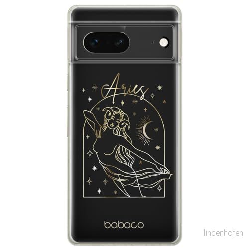 ERT GROUP mobiltelefonfodral för Google PIXEL 7 originalt och officiellt licensierat Babaco mönster Zodiac Woman 001 optimalt anpassad till formen på mobiltelefonen, fodral tillverkad av TPU plast 5905795144005