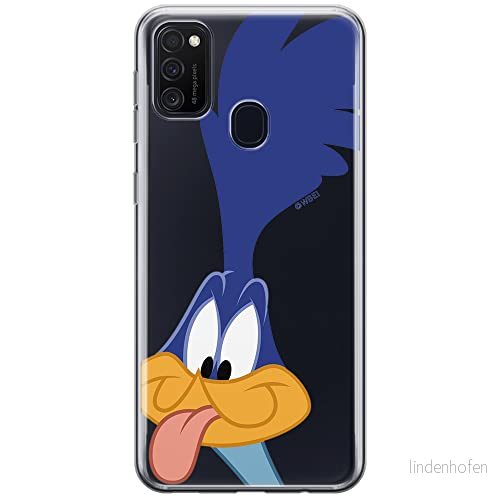 ERT GROUP mobiltelefonfodral för Samsung M21 originalt och officiellt licensierat Looney Tunes mönster Road Runner 002 optimalt anpassad till formen på mobiltelefonen, gedeeltelijk transparant 5903040482704
