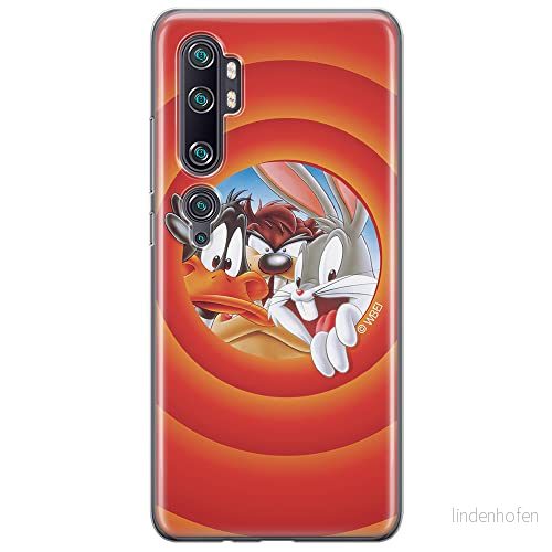 ERT GROUP mobiltelefonfodral för Xiaomi MI NOTE 10 / PRO originalt och officiellt licensierat Looney Tunes mönster 002, fodral tillverkad av TPU plast 5904805580895