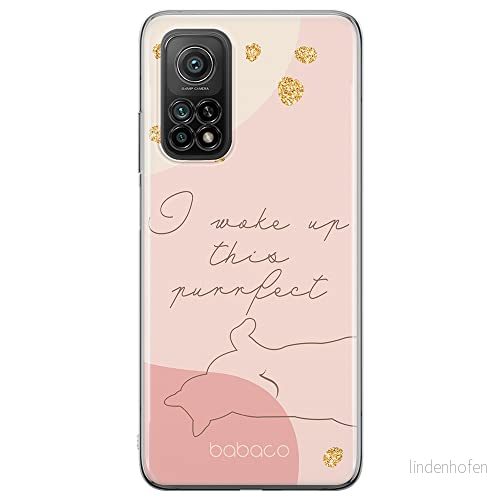 ERT GROUP mobiltelefonfodral för Xiaomi REDMI NOTE 9T originalt och officiellt licensierat Babaco mönster Cats 008 optimalt anpassad till formen på mobiltelefonen, fodral tillverkad av TPU plast 5905131107510