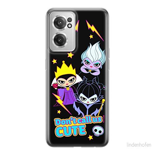 ERT GROUP mobiltelefonfodral för Oneplus NORD CE 2 originalt och officiellt licensierat Disney mönster Villains 003 anpassad till formen på mobiltelefonen, fodral tillverkad av TPU plast 5905511299880