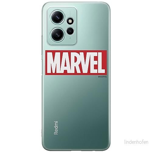 ERT GROUP mobiltelefonfodral för Xiaomi REDMI NOTE 12 4G originalt och officiellt licensierat Marvel mönster 006 optimalt anpassad till formen på mobiltelefonen, gedeeltelijk transparant 5905511938475