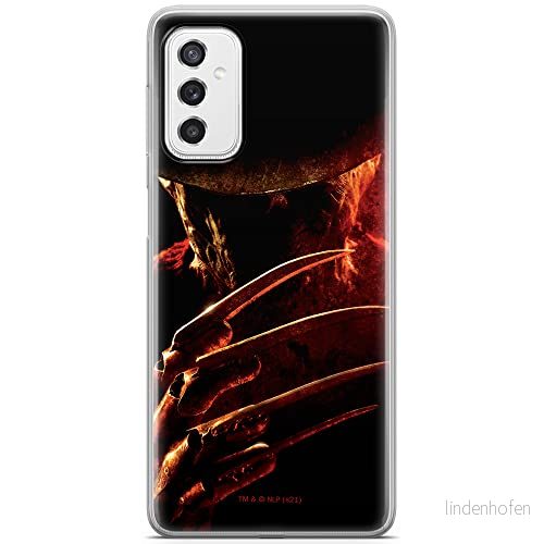 ERT GROUP mobiltelefonfodral för Samsung M52 5G originalt och officiellt licensierat Horror mönster Nightmare of Elm Street 005 anpassad till formen på mobiltelefonen, fodral tillverkad av TPU plast 5905511081539