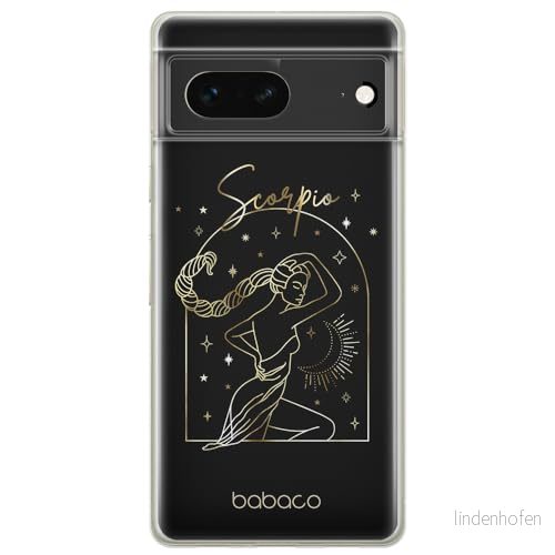 ERT GROUP mobiltelefonfodral för Google PIXEL 7 originalt och officiellt licensierat Babaco mönster Zodiac Woman 008 optimalt anpassad till formen på mobiltelefonen, fodral tillverkad av TPU plast 5905795144074