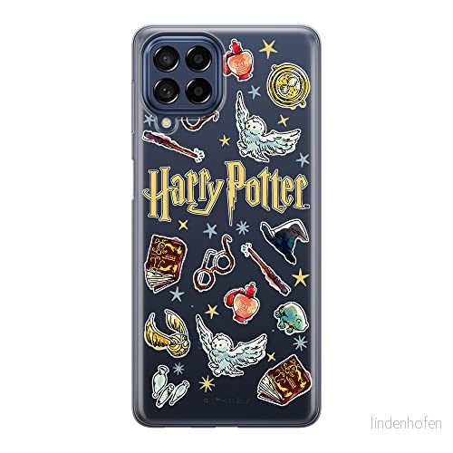 ERT GROUP mobiltelefonfodral för Samsung M53 5G originalt och officiellt licensierat Harry Potter mönster 226 optimalt anpassad till formen på mobiltelefonen, gedeeltelijk transparant 5905511391898