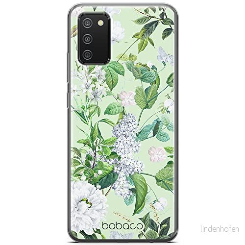 ERT GROUP mobiltelefonfodral för Samsung A02S originalt och officiellt licensierat Babaco mönster Flowers 038 optimalt anpassad till formen på mobiltelefonen, fodral tillverkad av TPU plast 5905131304278