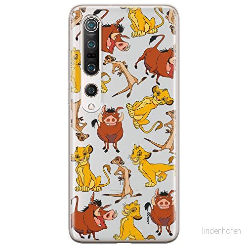 ERT GROUP mobiltelefonfodral för Xiaomi MI 10 / PRO originalt och officiellt licensierat Disney mönster Simba & Friends 010 anpassad till formen på mobiltelefonen, gedeeltelijk transparant 5905131792297