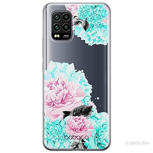 ERT GROUP mobiltelefonfodral för Xiaomi MI 10 LITE originalt och officiellt licensierat Babaco mönster Flowers 002 optimalt anpassad till formen på mobiltelefonen, gedeeltelijk transparant 5904805384691