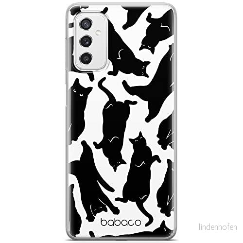 ERT GROUP mobiltelefonfodral för Samsung M52 5G originalt och officiellt licensierat Babaco mönster Cats 005 optimalt anpassad till formen på mobiltelefonen, fodral tillverkad av TPU plast 5905131102232