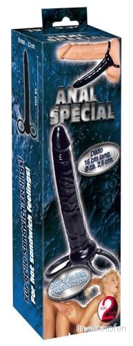 You2Toys Special Anal Dildo, Svart, 16 cm 4024144514861