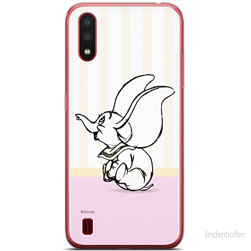 ERT GROUP mobiltelefonfodral för Samsung A01 originalt och officiellt licensierat Disney mönster Dumbo 009 optimalt anpassad till formen på mobiltelefonen, fodral tillverkad av TPU plast 5904805418815