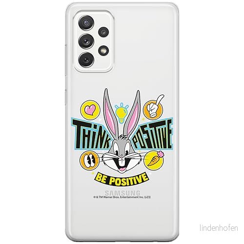 ERT GROUP mobiltelefonfodral för Samsung A73 5G originalt och officiellt licensierat Looney Tunes mönster Bugs 019 optimalt anpassad till formen på mobiltelefonen, gedeeltelijk transparant 5905795082703