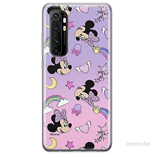 ERT GROUP mobiltelefonfodral för Xiaomi MI NOTE 10 Lite originalt och officiellt licensierat Disney mönster Minnie 031 optimalt anpassad till formen på mobiltelefonen, fodral tillverkad av TPU plast 5904805587153