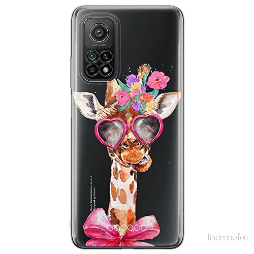 ERT GROUP mobiltelefonfodral för Xiaomi Redmi Note 11 Pro 5G/11 4G originalt och officiellt licensierat Babaco mönster Giraffe 002, gedeeltelijk transparant 5904805643873